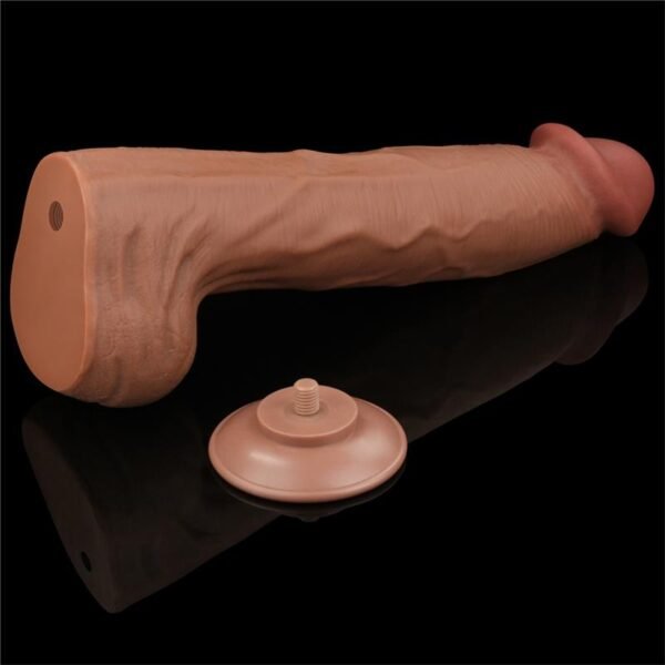 Dildo Dual Density Piel Deslizante 14 - Imagen 12