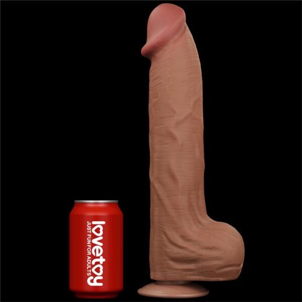Dildo Dual Density Piel Deslizante 14 - Imagen 8