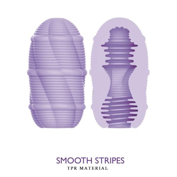 Smooth Stripes Cupid-X Huevo Masturbador - Imagen 3