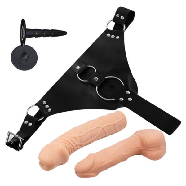Sparo Arnés con 2 Dildos Realistas Desmontables - Imagen 3
