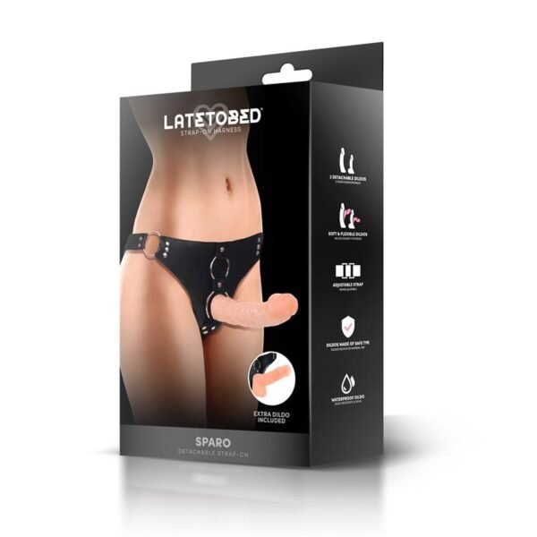 Sparo Arnés con 2 Dildos Realistas Desmontables - Imagen 6