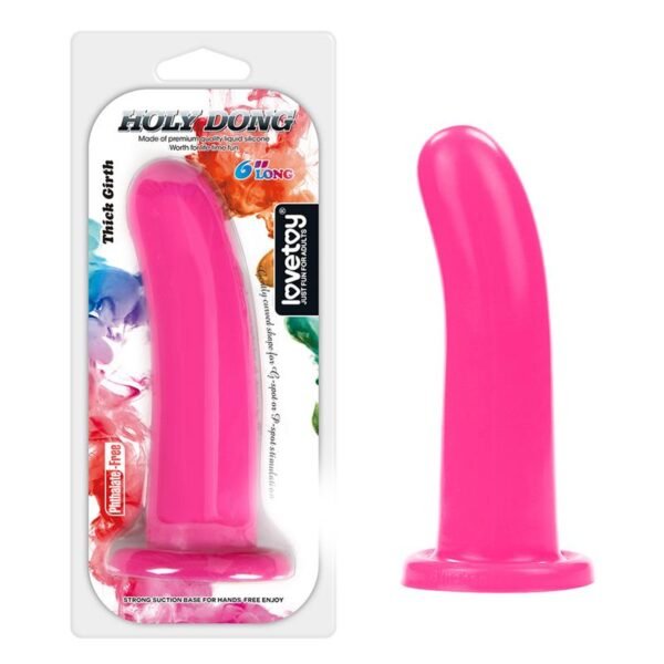 Estimulador Holy Dong 6 Silicona Líquida Rosa - Imagen 8