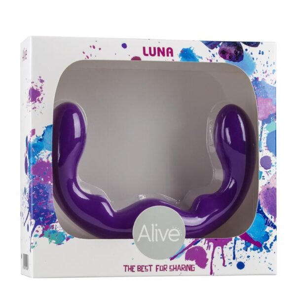 Estimulador Luna Purpura Silicona 25 cm - Imagen 2