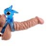 Anillo Vibrador para el Pene The Tongue Azul - Imagen 4