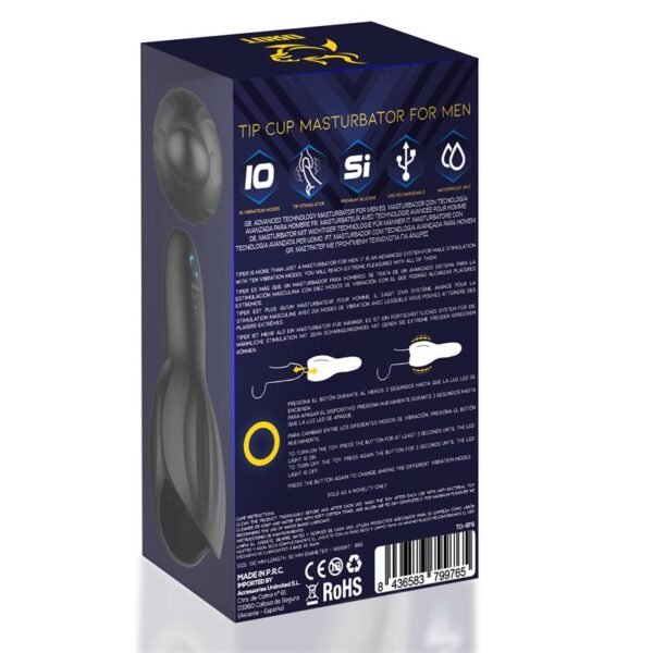 Tiper Copa Masturbadora para el Pene Silicona USB - Imagen 7