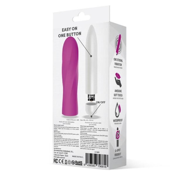 Trimy Bala Vibradora Easy Quick Silicona Rosa - Imagen 3