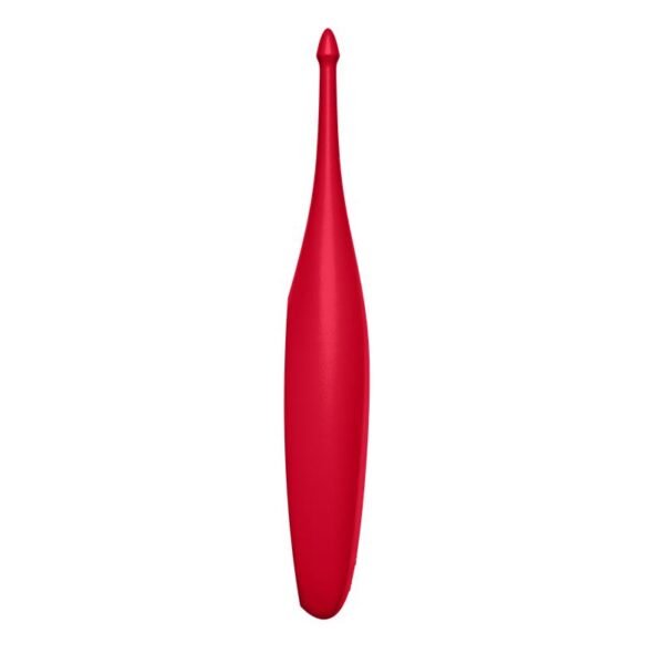 Twirling Fun Varita Vibradora Silicona USB Rojo - Imagen 2