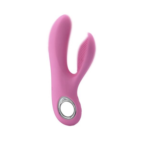 Vibrador Canrol USB Silicona Rosa Suave - Imagen 4