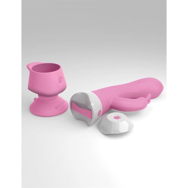 Vibrador E6 Wall Banger Rabbit Rosa - Imagen 2