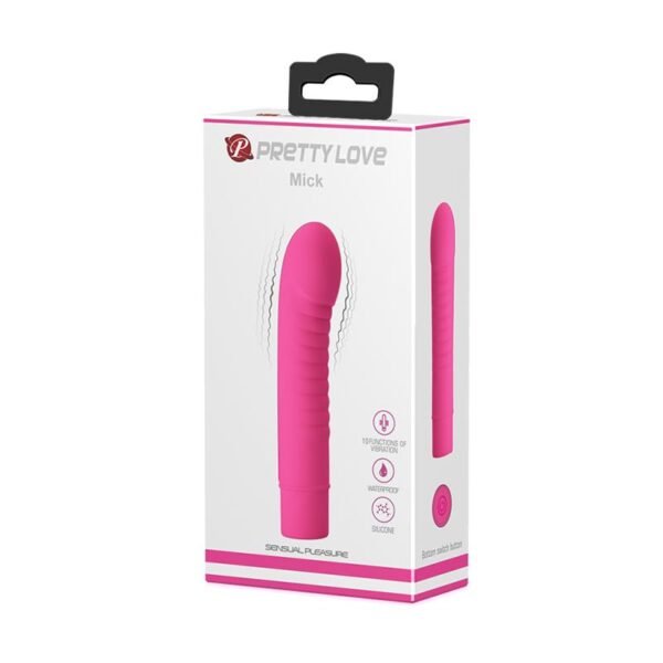 Vibrador Mick Silicona Rosa - Imagen 7