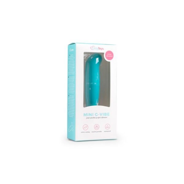 Vibrador Mini Punto G Turquesa - Imagen 5