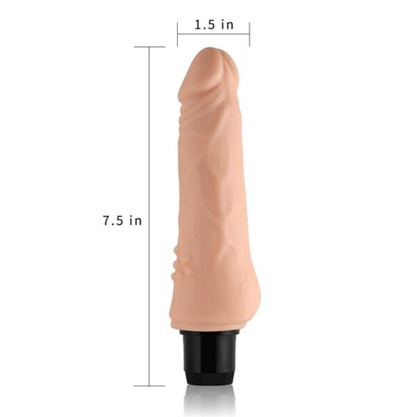Vibrador Real Feel 7.5 Natural - Imagen 6
