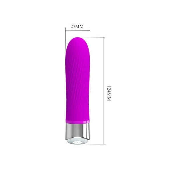 Vibrador Sebastian Silicona Purpura - Imagen 8