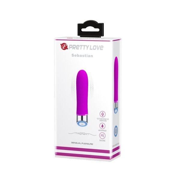 Vibrador Sebastian Silicona Purpura - Imagen 9