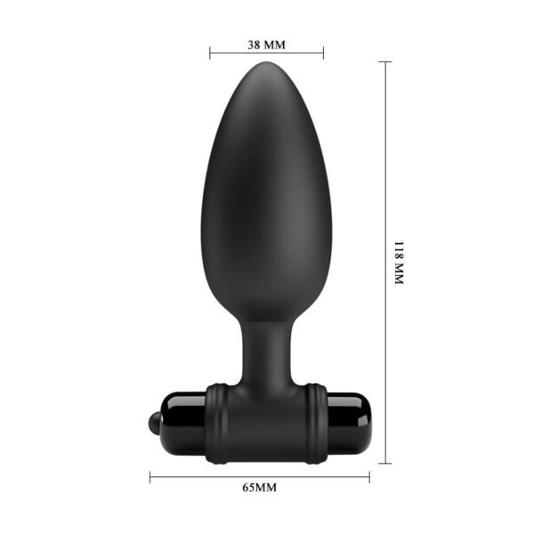 Plug Anal con Vibración Vibra Butt Plug II USB - Imagen 8
