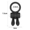 Anillo Vibrador Power Clit Negro - Imagen 5