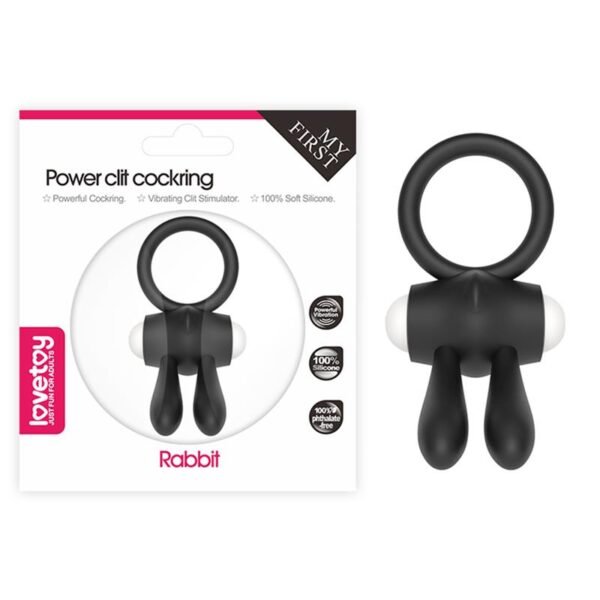 Anillo Vibrador Power Clit Negro - Imagen 6