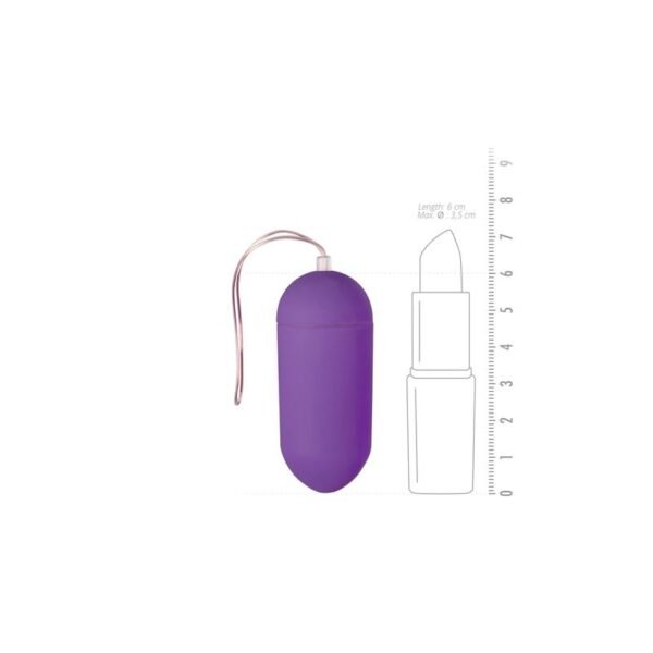 Huevo Vibrador Control Remoto 10 Funciones Purpura - Imagen 5