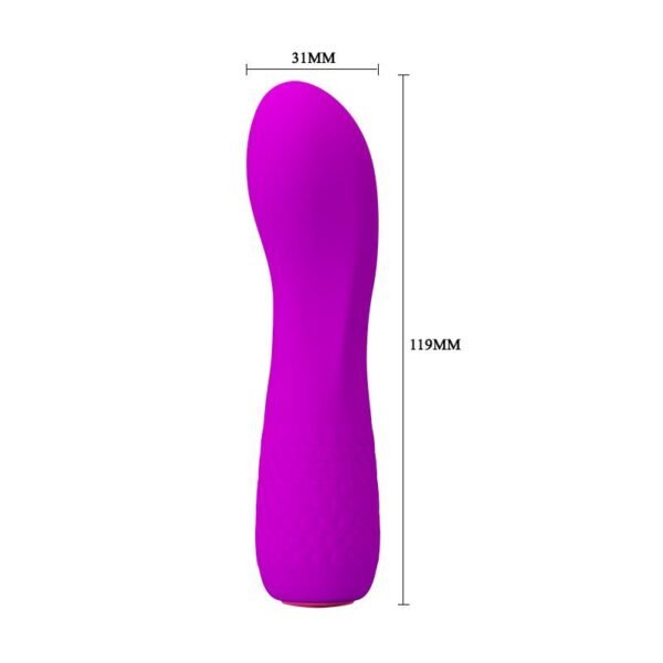 Vibrador Adam USB Silicona Purpura - Imagen 4