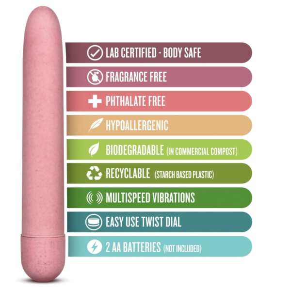 Gaia Eco Vibrator - Coral - Imagen 8