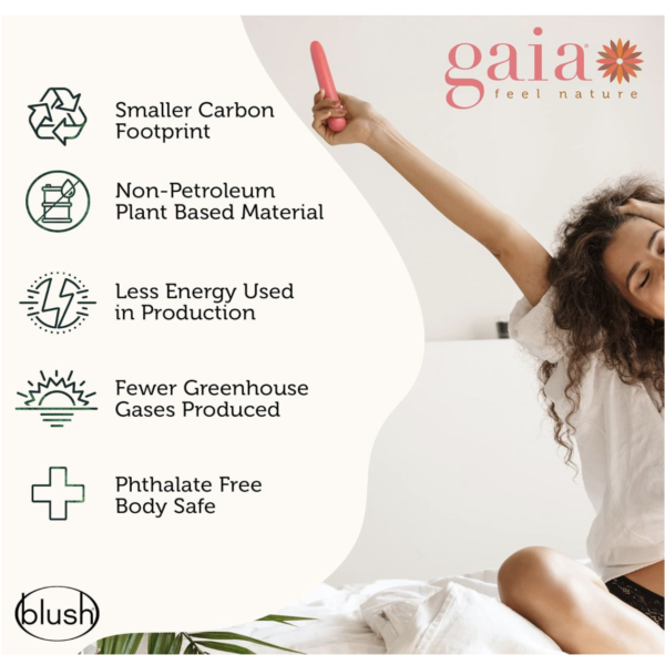 Gaia Eco Vibrator - Coral - Imagen 5